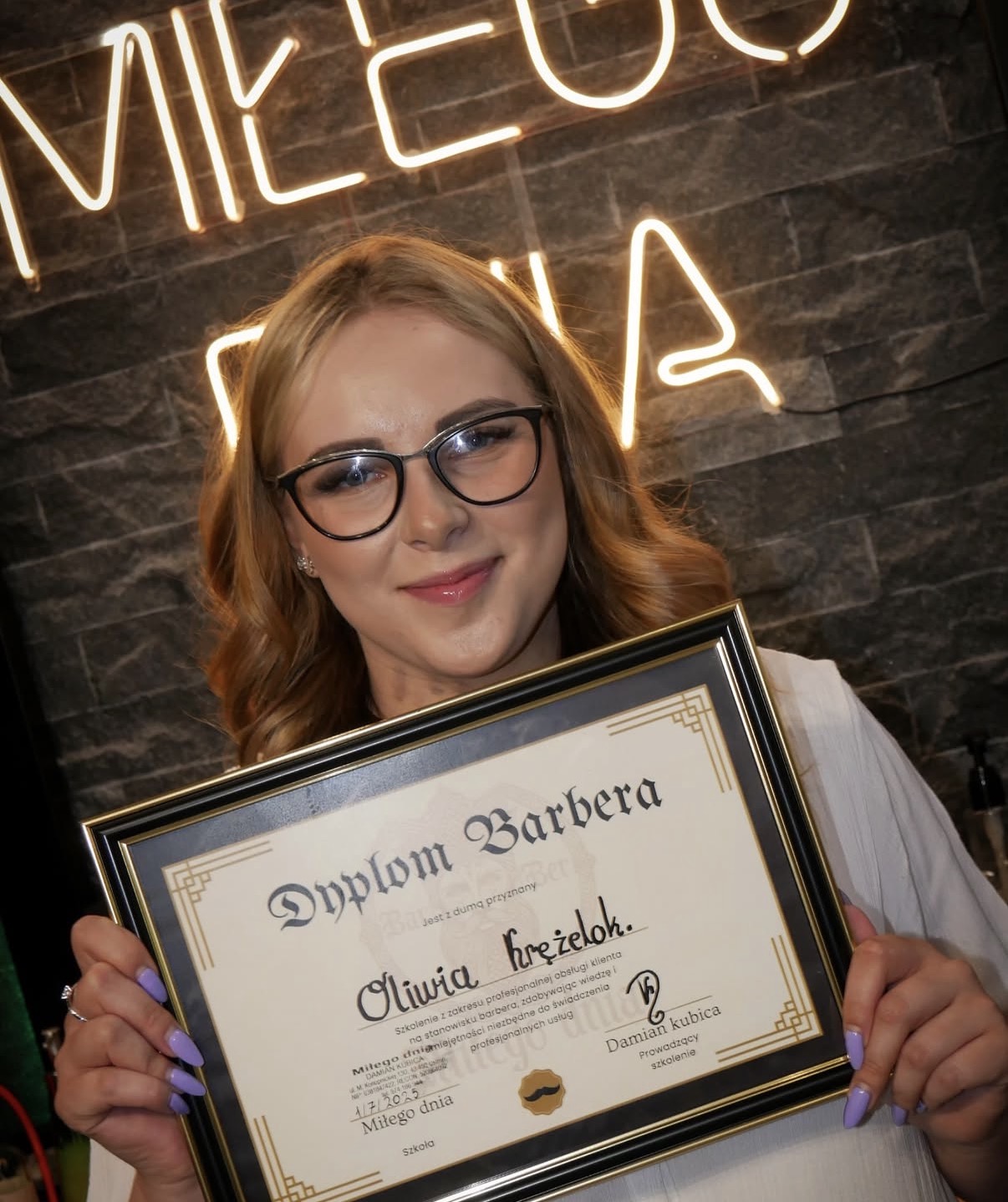 Oliwia Krężelok – mobilna barberka działająca w Koniakowie, Jaworzynce i Istebnej