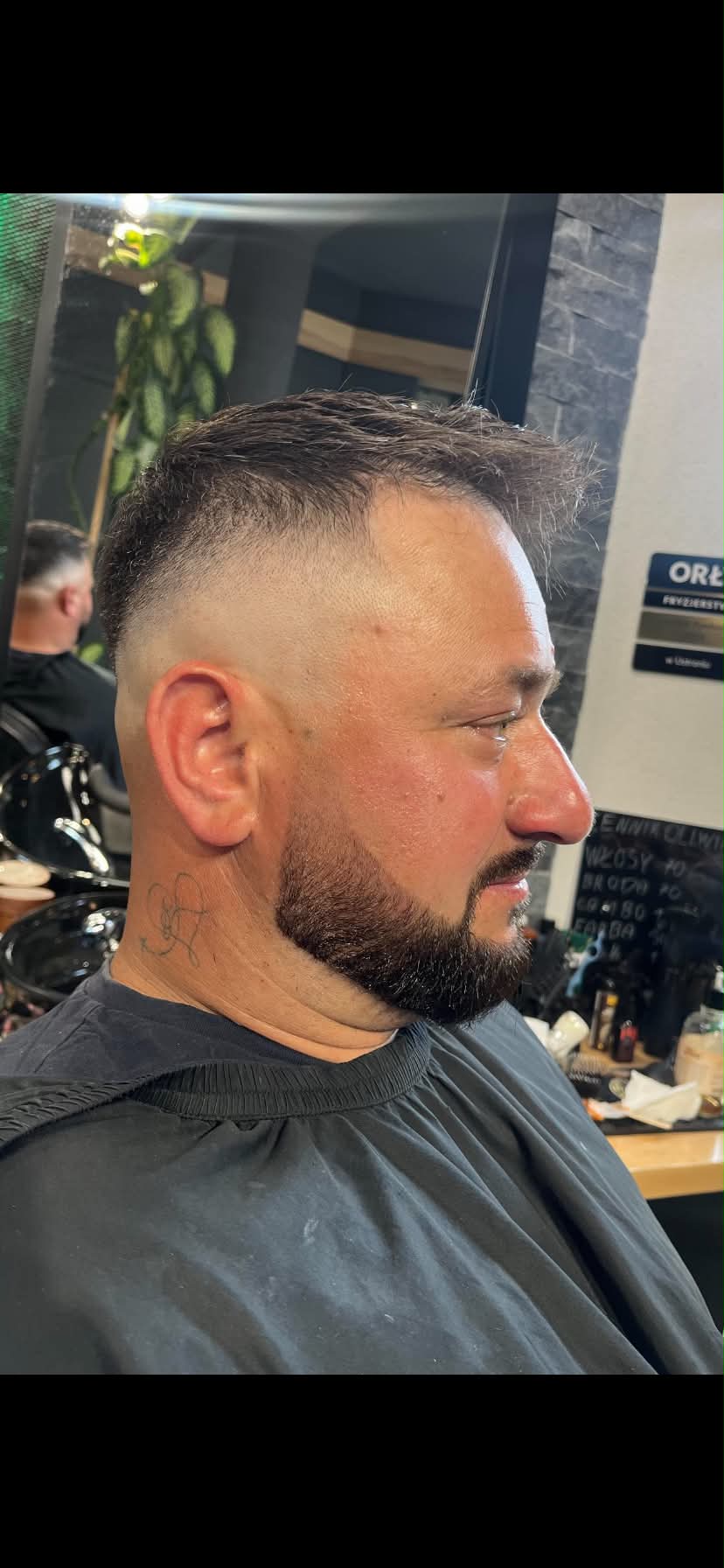 Precyzyjne strzyżenie męskie Oliweczka Barber – realizacja 3